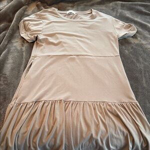 Gray T Shirt dress